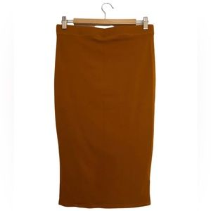 Jupe droite à fente - Skirt